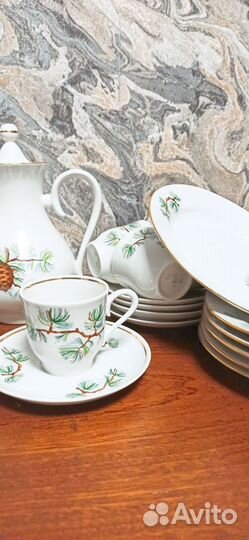 Кофейный сервиз новый СССР