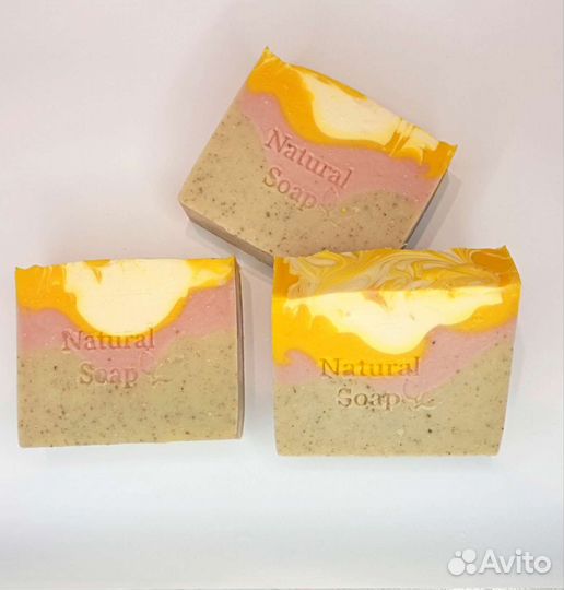 Натуральное Мыло ручной работы с глиной