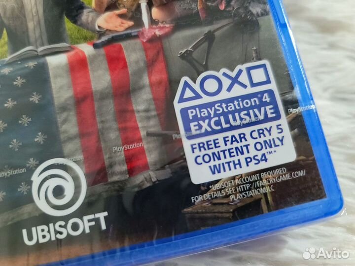 PS4 PS5. FarCry 5. Новый диск, в плёнке