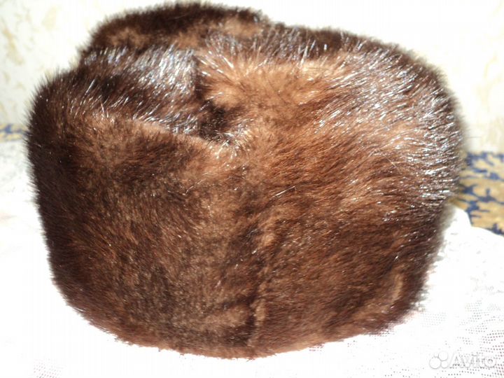 Шапка норковая мужская