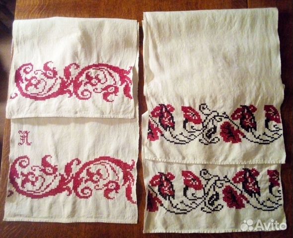 Полотенце, наволочки, салфетки времён СССР