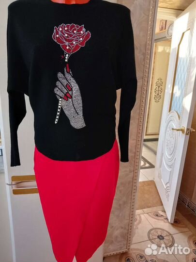 Бадлон, пуловер 46-48