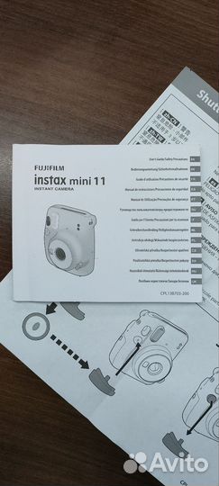 Руководство Fujifilm instax mini 11