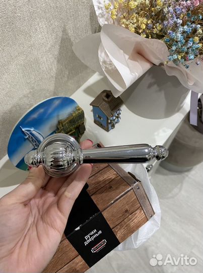 Новая дверная ручка Palidore A412PC-хром