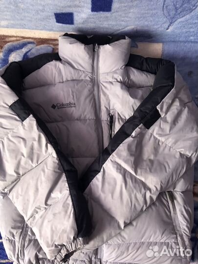 Пуховик columbia дутый мужской