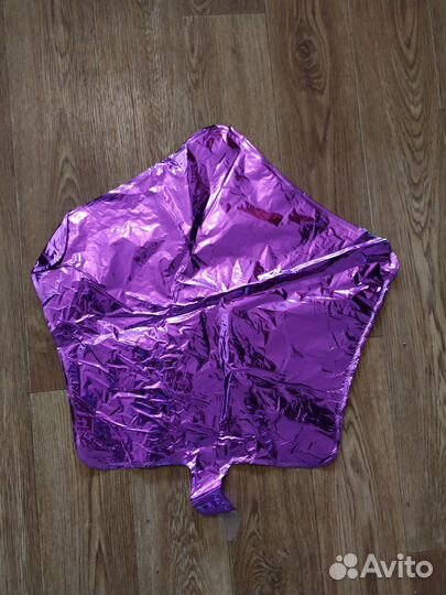 Надувной шар игрушка Звездочка Фиолетовая