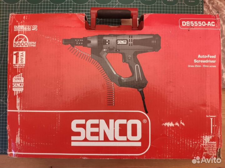 Шуруповерт сетевой senco DS5550-AC
