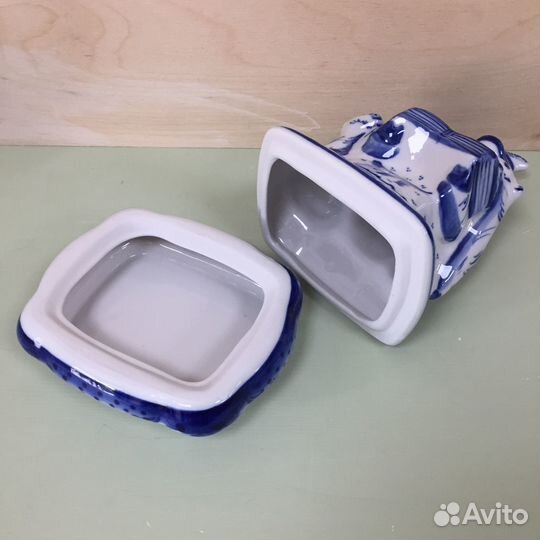 Шкатулка Гжель