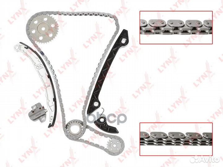 Цепь грм с натяжителями, комплект TK-0091 lynxauto