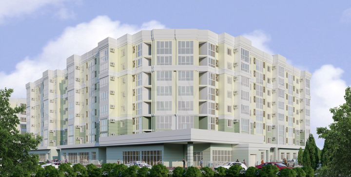3-к. квартира, 89,2 м², 8/8 эт.