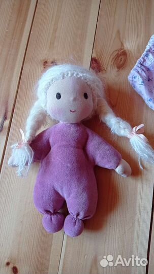 Текстильная кукла по вальдорфским мотивам