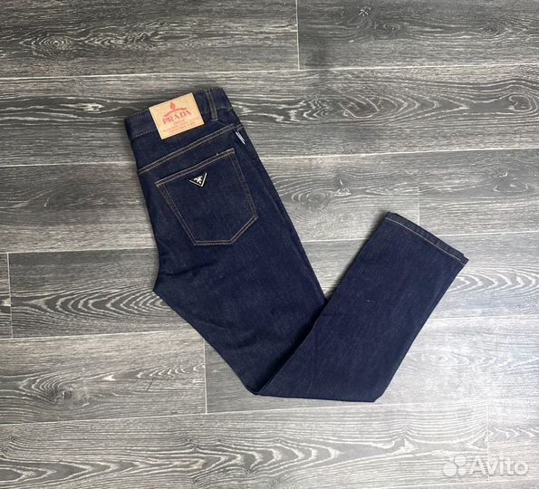 Джинсы мужские прямые классические prada
