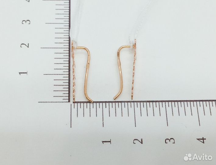 Золотые серьги