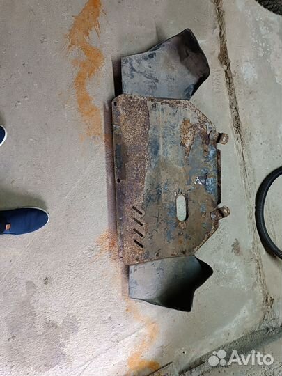 Защита двигателя audi 80