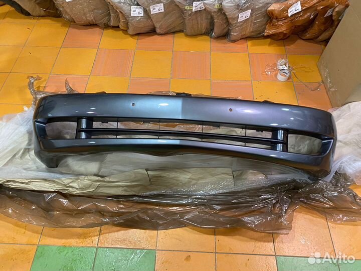 Бампер Лансер 9 передний серый 