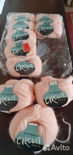 Пряжа для вязания мохер