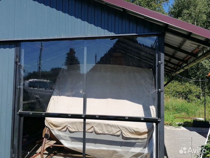 Мягкие и гибкие окна для беседок