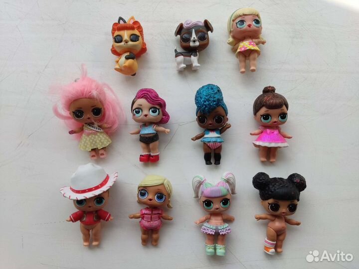 Кулы L.O.L., питомцы, сестрички (оригинал)