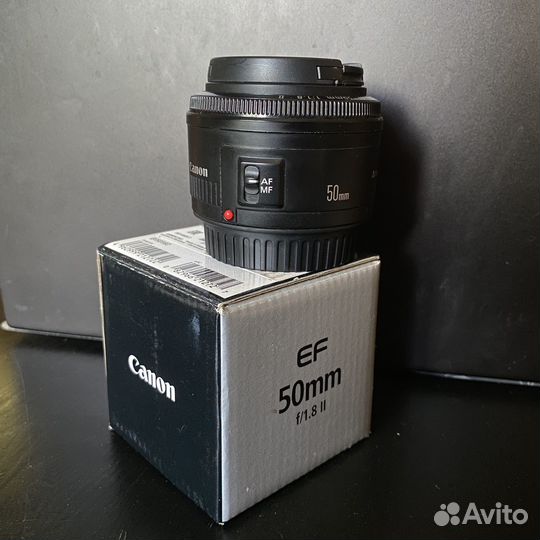 Обьектив Canon EF 50mm f/1.8 II