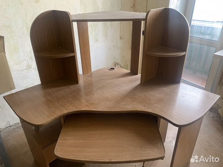 Угловой компьютерный стол бу