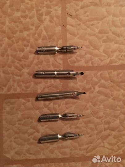 Перья шрифтовые