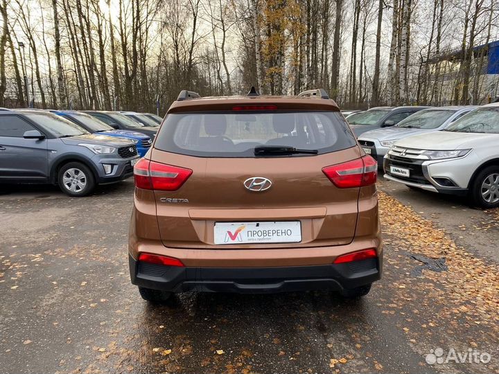 Hyundai Creta 1.6 МТ, 2017, 105 000 км