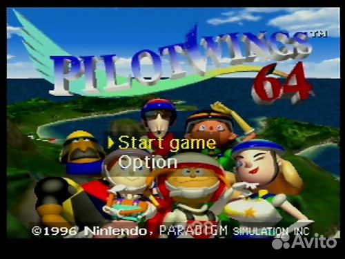 Игры Nintendo 64 Pilotwings 64