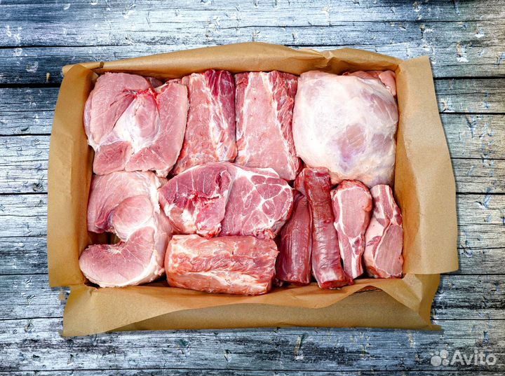 Свинина домашняя с доставкой без костей