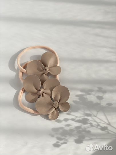 Бабочка из натуральной кожи