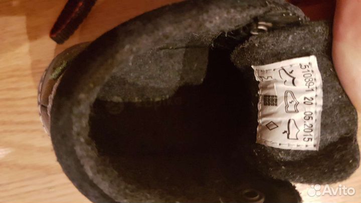 Ботинки chicco р 20