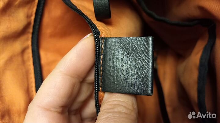 Сумка Ecco, натуральная кожа нубук