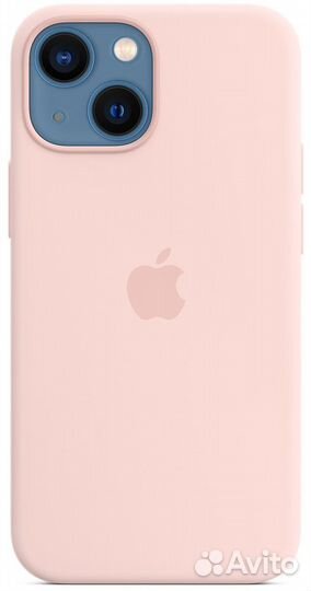 Чехол Silicone Case для iPhone 13 mini Розовый мел