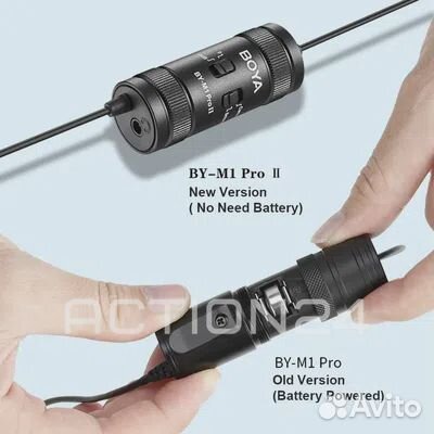 Петличный микрофон Boya BY-M1 Pro II