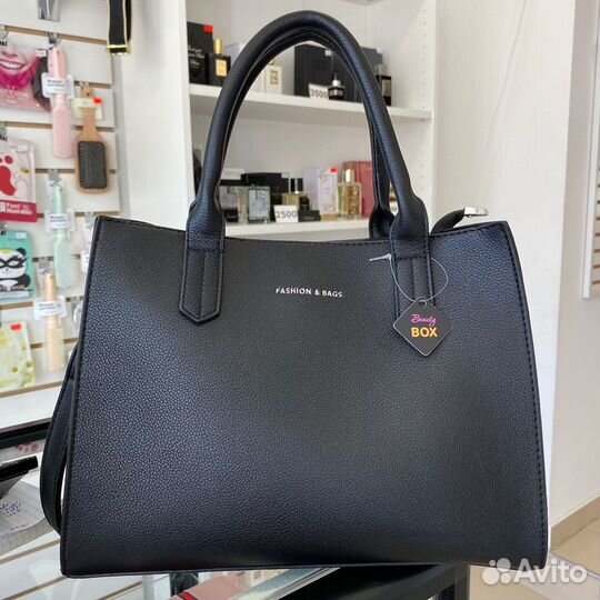 Сумка женская большая черная