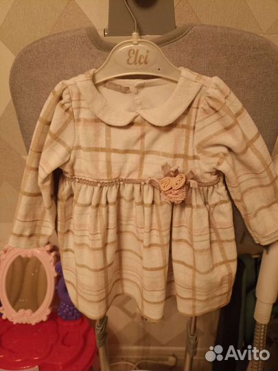 Платье для девочки 80