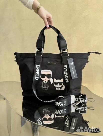 Сумка шоппер karl lagerfeld