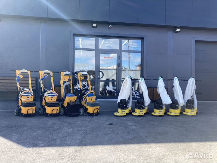 Аренда шлифовальная машина по бетону и дереву