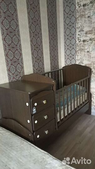 Детская кроватка трансформер