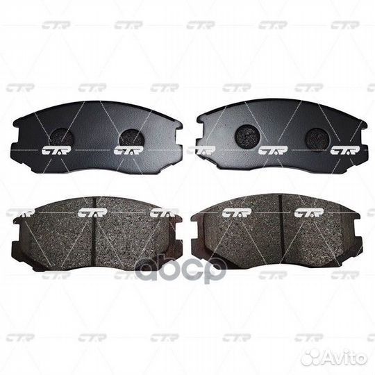 Старый номер CKM-49) Колодки тормозные GK0617 CTR