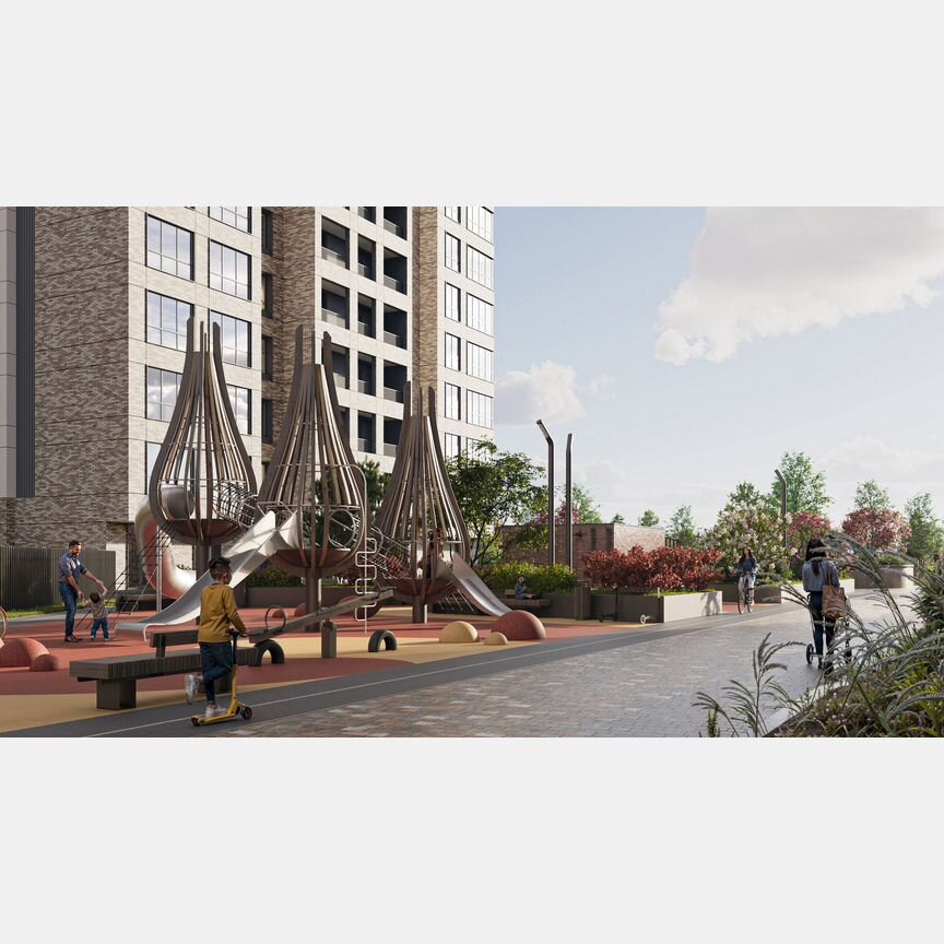 1-к. квартира, 36 м², 12/18 эт.