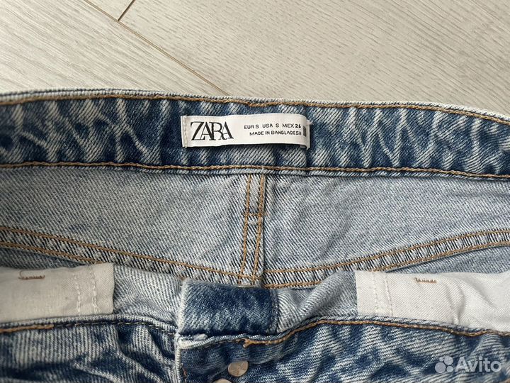 Джинсовая юбка zara