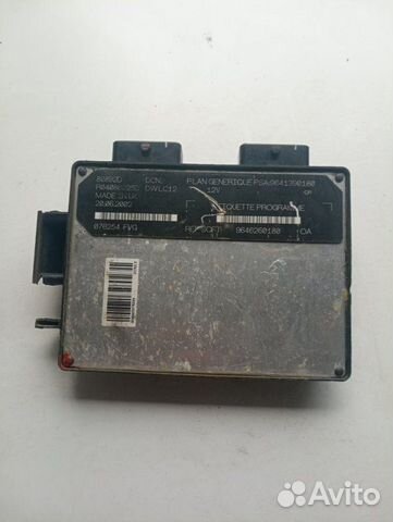 Электронный блок управления двигателем Peugeot 1.9