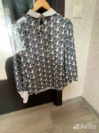 Блузка шелковая 44 46