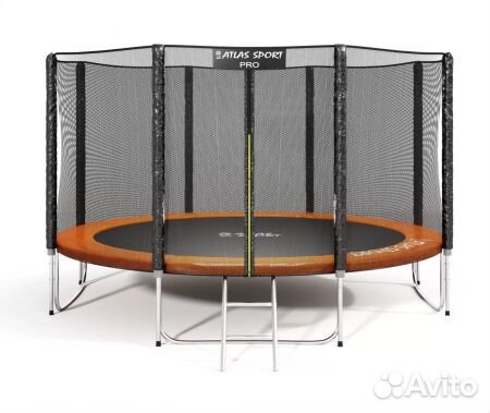 Батут Atlas Sport 374 см - 12ft PRO