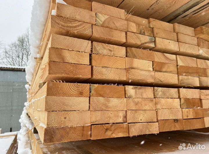 Брус, доска обрезная