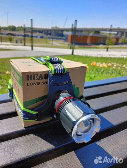 Мощный налобный фонарь