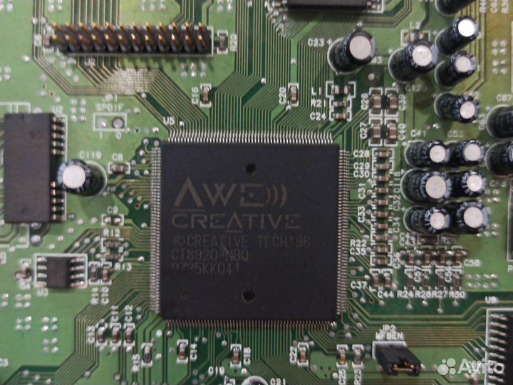 Звуковая карта sound blaster awe64