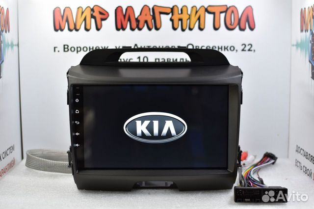 Магнитола Kia Sportage 3 Android с камерой