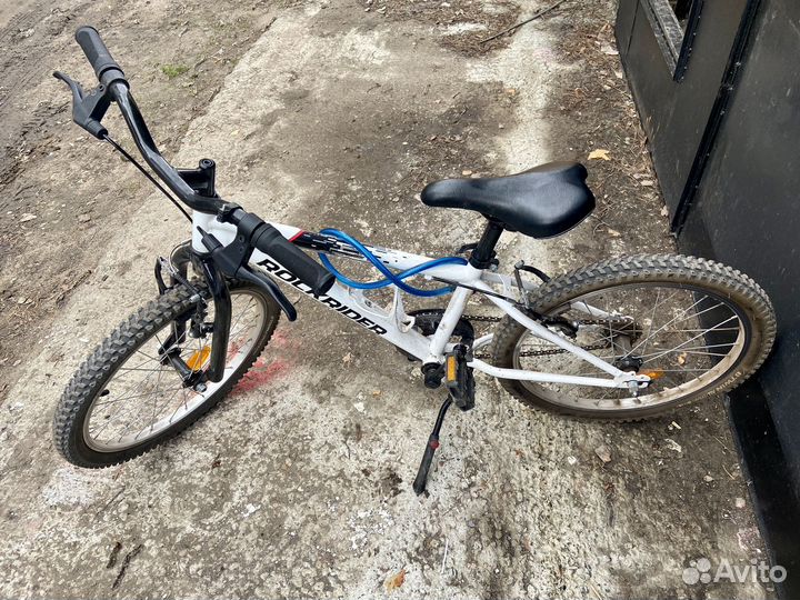 Велосипед детский белый Rockrider ST 100 20