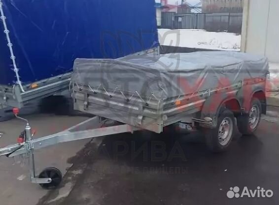 Прицеп 33.022 с тентом 50 см для садоводства